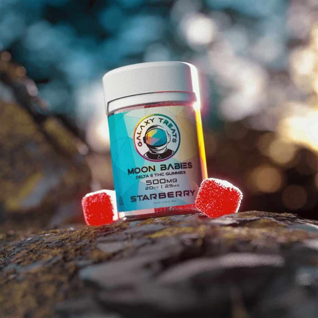 Galaxy Treats Delta 8 Gummies | Starberry