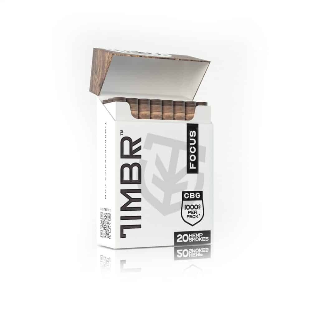 TIMBR Organics Hemp Cigarettes Review | CGB cigarettes